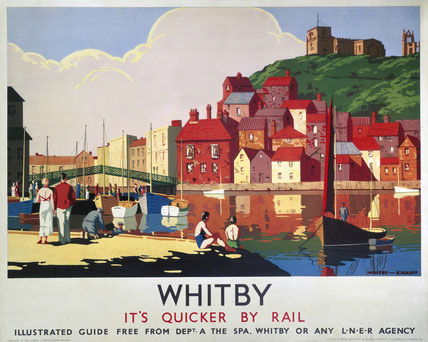 Плакат агентства Witby LNER